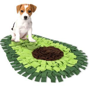 Avocado Dog Snuffle Blanket Pet Interactive Mat